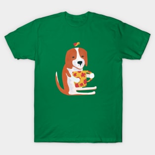 Beagle Drinking Coffee T-Shirt